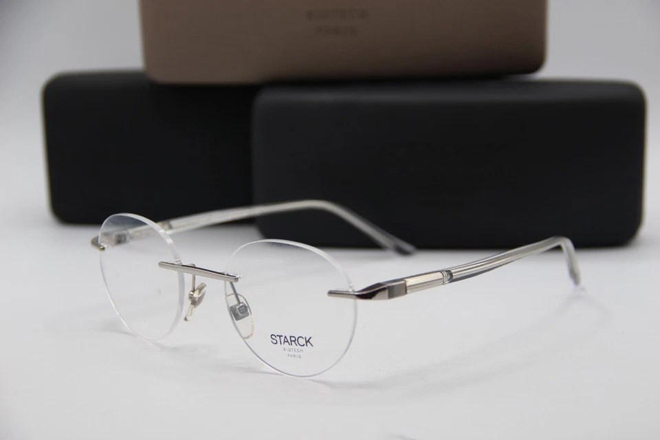 NUEVAS GAFAS STARCK EYES SH 2021 0005 TRANSPARENTES AUTÉNTICAS CON ESTUCHE 48-20 Foto 1 de 4