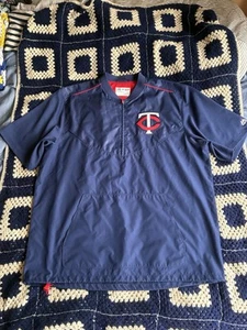 Minnesota Twins Majestic Authentic Cool Base Batting Practice Men’s XL 1/4 Zip  - Picture 1 of 7