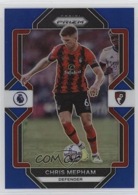 2022-23 Panini Prizm Premier League Blue Prizm /175 Chris Mepham #216 Rookie RC - Image 1 of 2