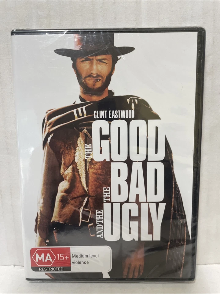 The Good The Bad and The Ugly DVD Top 250 Movies Clint Eastwood R4