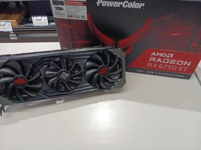 POWERCOLOR Axrx 6750XT 12GB GDDR6 Oc Gpu 8pin x2 Usato Mancano i cavi RGB - Immagine 1 di 4