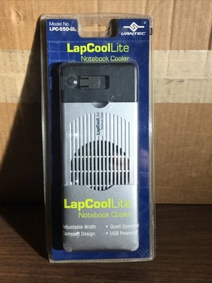 笔记本 冷却器 LapCoolLite Vantec 型号 LPC-550-SL USB Powered Compact Quiet — 第 1/4 张图片