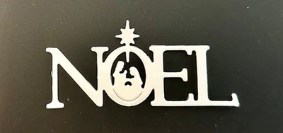 Cortes de Natal *Presépio Noel * Conjunto de 18 * Cartolina preta ou branca * - Imagem 1 de 4