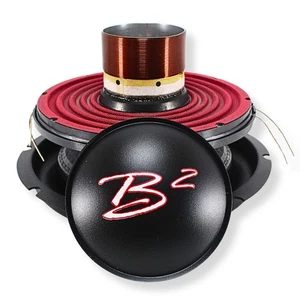 B2 Audio Riot Re-cone Kit Drop-In 10" 4-Ohm 3" Coil Carbon Fiber - Picture 1 of 8