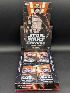 2x Star Wars Chrome 2016 Trading Cards Sealed Hobby Card Pack - Picture 1 of 2