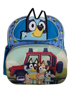 Bluey Small 12 inches 3D Canvas School Backpack - Picture 1 of 5