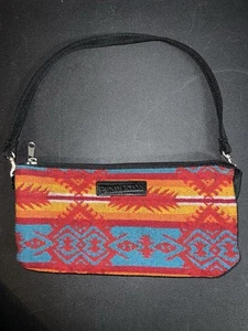 PENDELTON Aztec Wool Shoulder Bag Clutch Purse - Picture 1 of 7