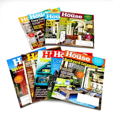 2016 This Old House Magazine 9 Issues Jan-July And Sept-Dec No. 195-200 202-204 - Image 1 of 4