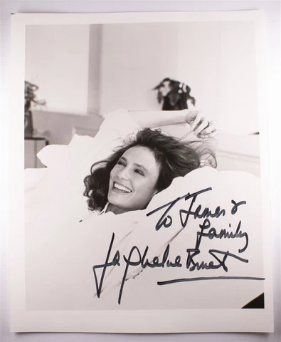 Jacqueline Bisset 8x10 Autographed Photo British Actress Cover