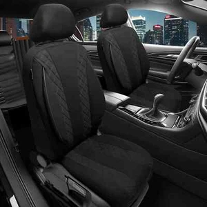 Fundas de asiento de coche Prime adecuadas para Subaru Forester SJ desde 2013-2019 (negro) | NUEVO - Imagen 1 de 10