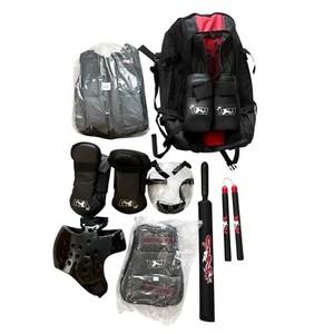 ATA Taekwondo Martial Arts Youth Sparring Gear Pads With Backpack Gloves Feet - Picture 1 of 13