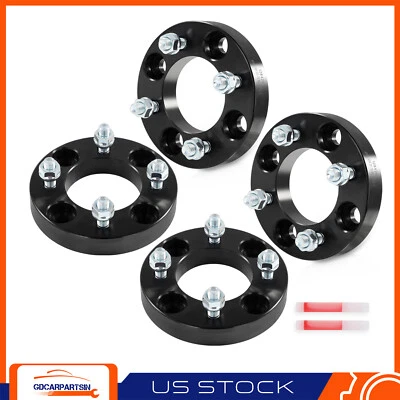 (4) 1" 4x4.5 to 4x4.25 4x114.3 to 4x108 Wheel Adapters For Kia Mitsubishi Lancer - Image 1 of 4