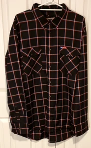 DIXXON FLANNEL COMPANY Black Flys- Flycentennial Flannel Shirt. Black. Men's 4XL - Picture 1 of 11