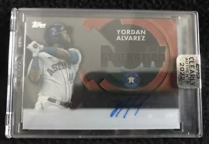 2022 Topps Clearly Authentic Generation Now Auto YORDAN ALVAREZ #GNA-YA Astros - Picture 1 of 1