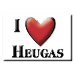 Aimant sur Heugas, Landes, Franche Comté - Magnet France Souvenir - Picture 1 of 11