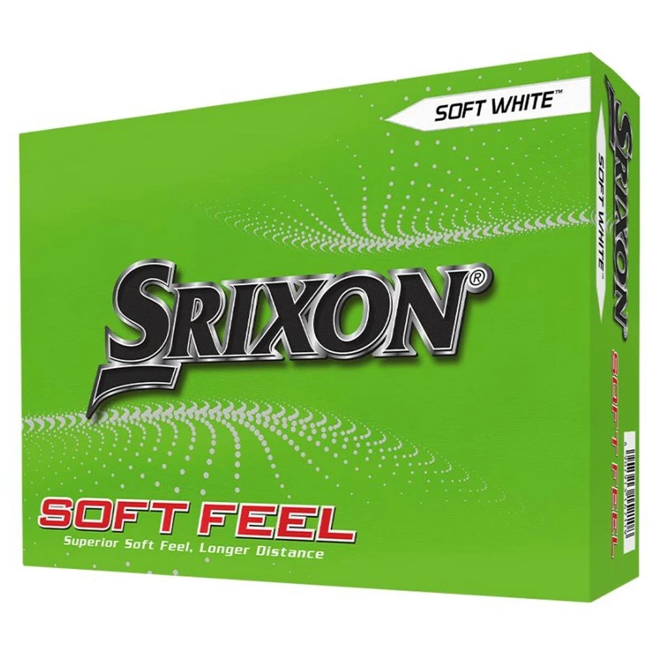 Srixon Soft Feel Golf Balls 12 Pack - White - Image 1 of 1