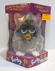 ELECTRONIC FURBY 1998 TALKING TOY TIGER ELECTRONICS # 70-800 SILVER/GRAY SEALED!