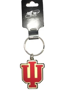 Portachiavi NCAA Indiana Hoosiers ottone metallo portachiavi ciondolo portachiavi - Foto 1 di 5