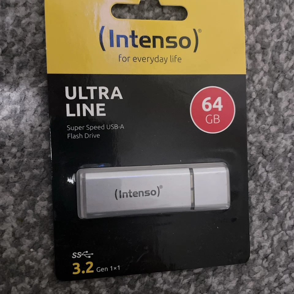Intenso 3531490 Ultra Line - 64GB Speicherstick - usb3.0_gen_1x1, silber 64 GB - - Image 1 of 1
