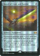 Sword of Feast and Famine 296/332 - Foil Near Mint MTG Double Masters 2B3
