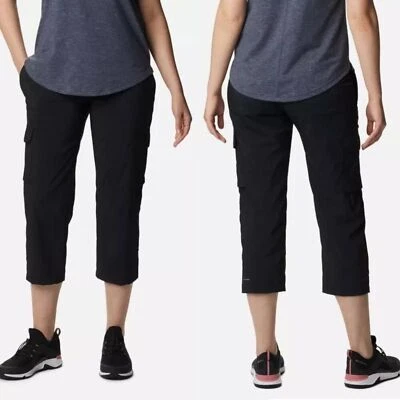 Columbia Negro Nuevo con Etiquetas Mujeres Talla XL Silver Ridge Utility Capris Senderismo Camping Foto 1 de 4