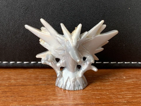 Pokemon Zapdos Mini Figure 1” Gray Silver Color Vintage Rare F/S! Cover