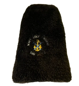 Marine Golfplatz San Diego Golfschläger Kopfbedeckung braun Kunstfell gebraucht, in einwandfreiem Zustand - Bild 1 von 4