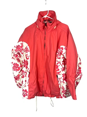 Obermeyer Delaney Women's Peach Hooded Ski Snowboarding Jacket Coat Full Zip 12 - Image 1 of 4