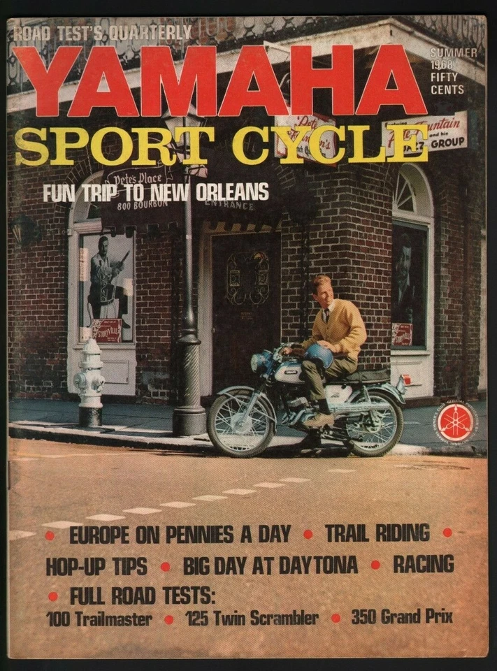 1968 Summer Road Test's Yamaha Sport Cycle - Vintage Motorcycle Magazine - Image 1 of 3