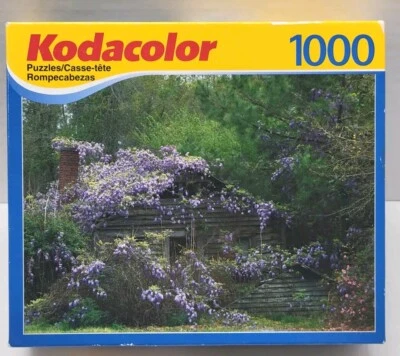 Nuevo rompecabezas Kodacolor 1000 piezas Homestead en GA 2005 #21001 arte rosa Foto 1 de 4