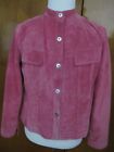 Atelier by B.Thomas jacket pink lined  women's leather  size Large