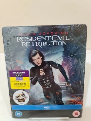RESIDENT   EVIL    RETRIBUTION     BLU-RAY   STEELBOOK,   DISPATCH   SAME    DAY - Image 1 of 4