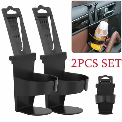 2x Vehicle Car Truck Cup Holder Case Drink Bottle Door Mount Standing Universal - Image 1 of 4