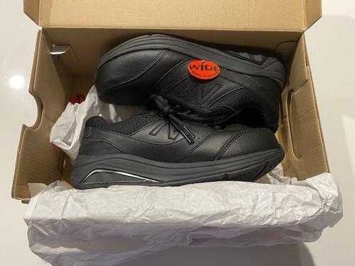 NEW BALANCE WW928BK2 NUOVE CON SCATOLA SCARPE DA PASSEGGIO NERE DONNA MISURA 6 LARGHE