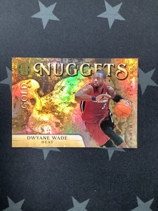 2010-11 PANINI GOLD STANDARD BASKETBALL DWYANE WADE GOLD NUGGETS HEAT #271/299