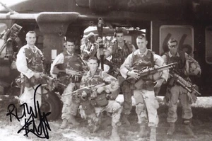 Keni Thomas signed Autogramm 4x6 Foto Blackhawk Down US Army Rangers Mogadischu - Bild 1 von 2