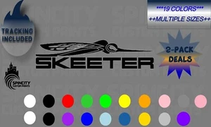 Skeeter Boat Vinyl Car Window Decal Trailer Truck Large Sticker Multiple Sizes - Picture 1 of 7