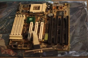 Jetway J-648A Socket 7 AT motherboard PCI ISA Sis 5596 EDO VGA - Picture 1 of 19