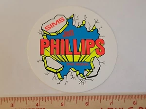 DE COLECCIÓN AÑOS 80 TOM SIMS JEFF PHILLIPS PRO MODELO KEVIN STAAB NUEVO DE LOTE ANTIGUO PEGATINA CUBIERTA DE MONOPATÍN - Imagen 1 de 1