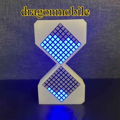 Temporizador de reloj de arena electrónico de 30 minutos con detección de gravedad (luces LED azules) Foto 1 de 4