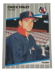 1989 Fleer - Chuck Finley #477 - Picture 1 of 2