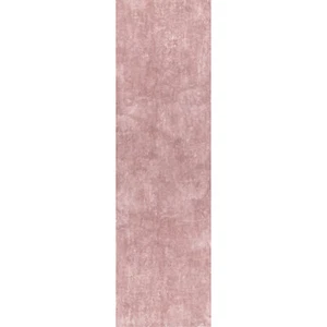 nuLOOM Loni Pink Indoor Washable Runner Rug - Picture 1 of 14