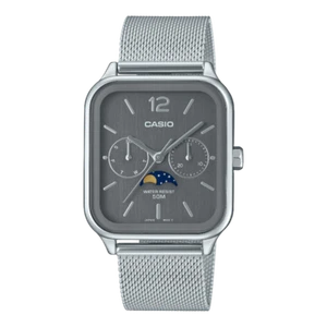 Casio Reloj Hombre Analógico MTP-M305M-8A Fase Lunar Cuarzo Acero Inoxidable - Imagen 1 de 4