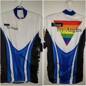 Camiseta deportiva de ciclismo para hombre VOmax L Salt Lake City Club equipo ángulos de prueba orgullo - Imagen 1 de 10