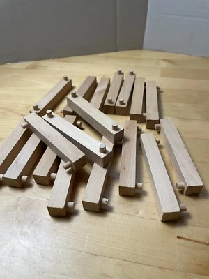 Wood Block Bar Puzzle With Instructions - Image 1 of 2