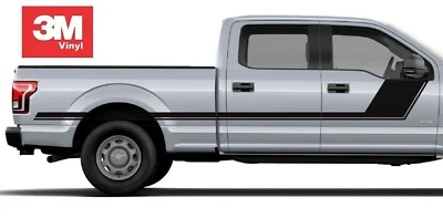 Angled Hockey w/ Void 3M Vinyl Graphic Decal Stripe Tremor Ford F150 15 16 17 - Image 1 of 4