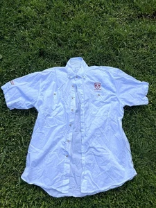Dodge Motorsports White Button down uniform shirt (XL) - Picture 1 of 5