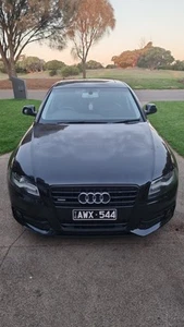 Audi A4 Quattro 3.0 TDi 2008 Black Leather Sunroof Rego 6 Cyls Diesel Automatic - Picture 1 of 9