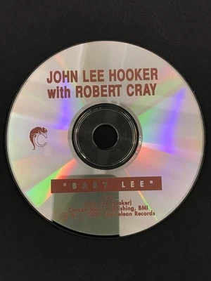1990 John Lee Hooker w/Robert Cray- Baby Lee PROMO Single w/Plastic Sleeve! Foto 1 de 2