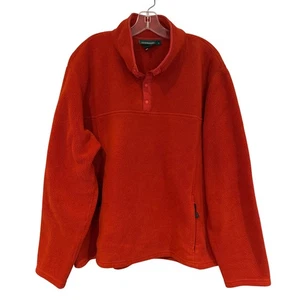 LL Bean PolarTec Fleecejacke Herren XL Rost Oberbekleidung Winter Loungewear Outdoor - Bild 1 von 14